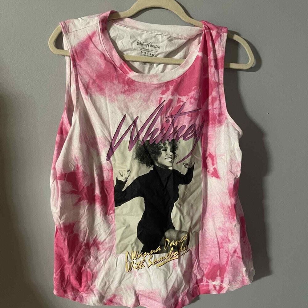 Whitney Houston athletic tank top size L nwt